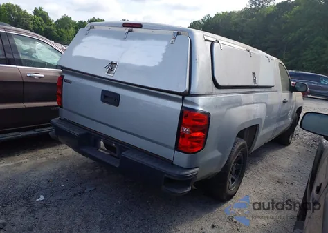 2015 Chevrolet Silverado 1500 Wt из США, поврежденный, VIN 1GCNCPEH9FZ320362